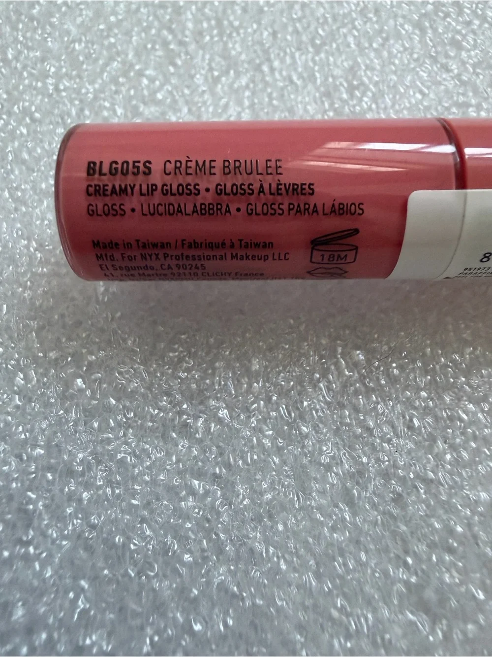 NYX Butter Gloss Lip Gloss Crème Brulee